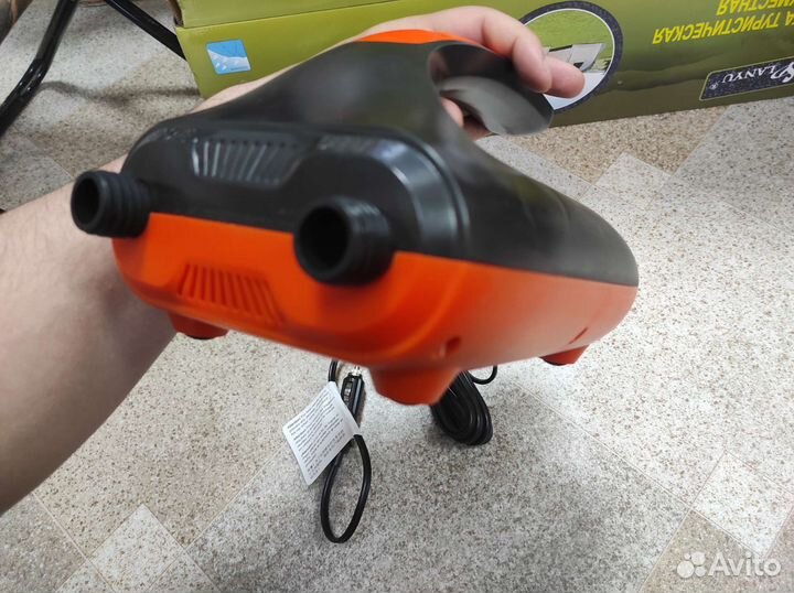 Насос электрический для надувных изделий двухступе