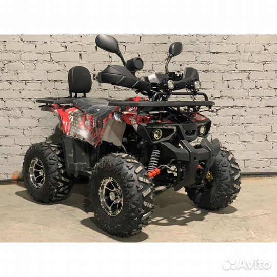 Квадроцикл Bison 125 Hunter LD (красный)