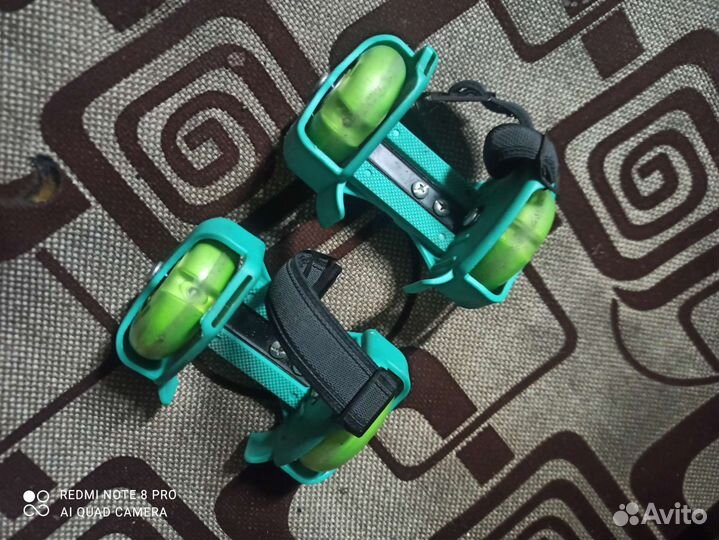 Ролики на пятки