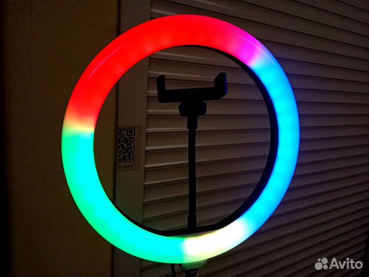 Селфи лампа RGB 26 см