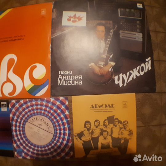 Виниловые пластинки СССР