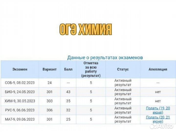 Репетитор по Химии