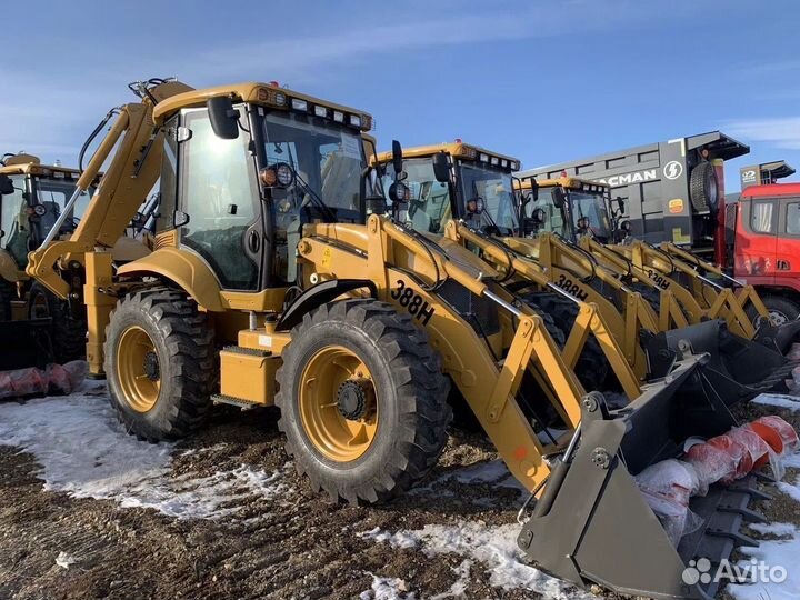 Экскаватор-погрузчик Shanmon 388H, 2023