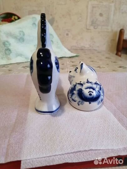 Фарфоровые статуэтки ссср, Гжель старая