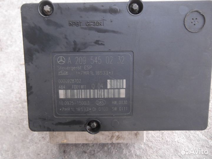 Блок абс Мерседес С w203 A2095452532