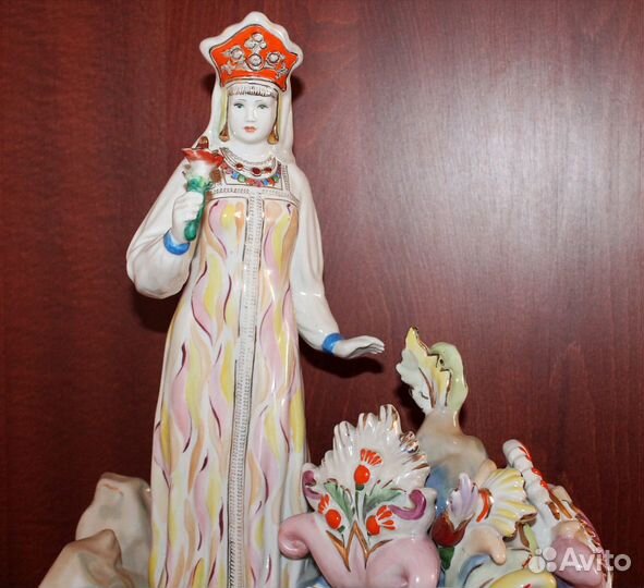 Фарфоровая статуэтка, Дулево. Редкость. 1956г