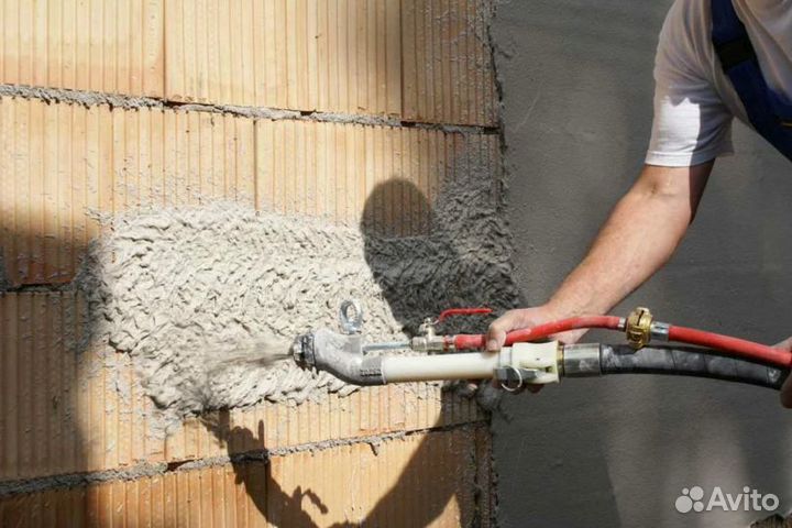 Штукатурка механизированным способом