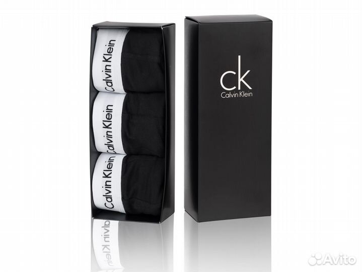 Трусы мужские боксеры Calvin Klein 3шт ск