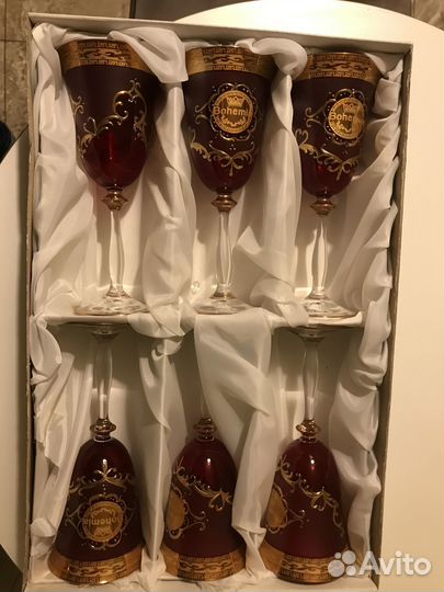 Бокалы для вина Bohemia (Чехия)