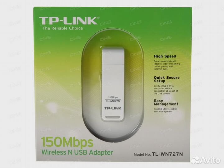 Wi-Fi адаптер TP-link TL-WN727N