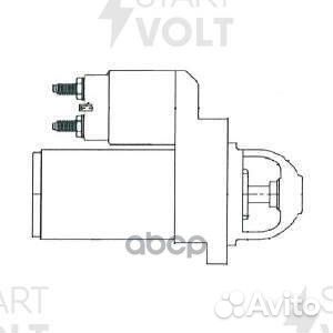 Стартер для а/м Hyundai Solaris (10) /i30 (07)