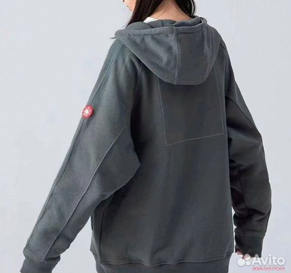 Элегантный зип худи cav empt в формате оверсайз