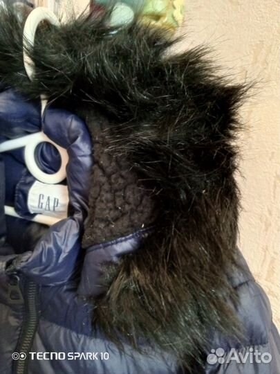 Пуховик для девочки Cap размер 158