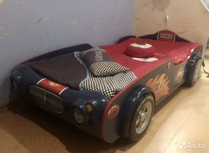 Детская Кровать-машина Cilek speedy blue