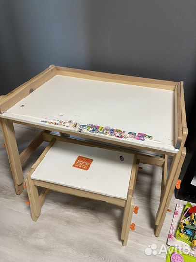 Растущая парта и стул