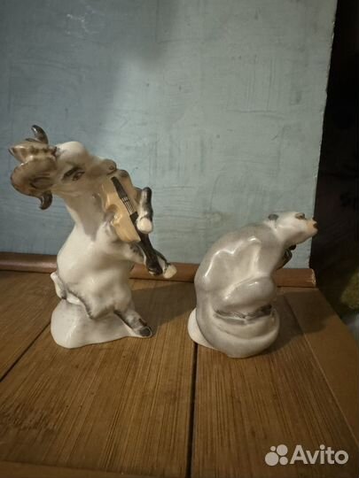 Фарфоровые статуэтки лфз Квартет