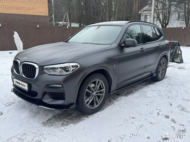 BMW X3 2.0 AT, 2020, 105 000 км