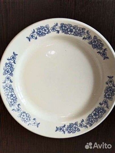 Тарелки, блюдо овальное, блюдо круглое СССР зик