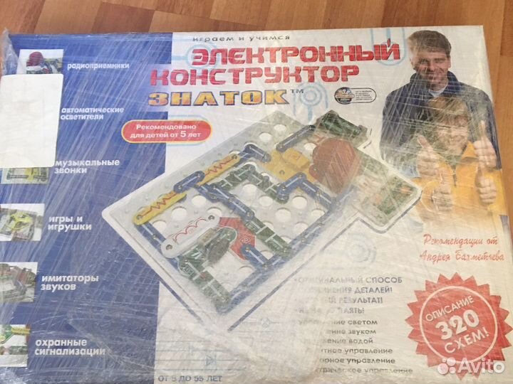 Электронный конструктор знаток 320 схем