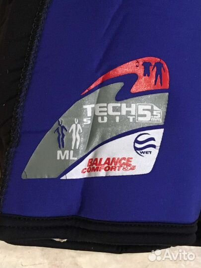 Гидрокостюм ласты набор для подводного