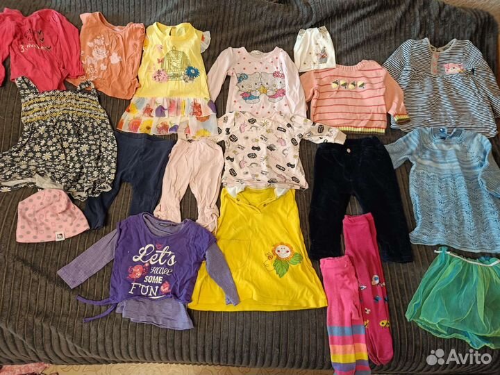 Вещи пакетом на девочку 1 год