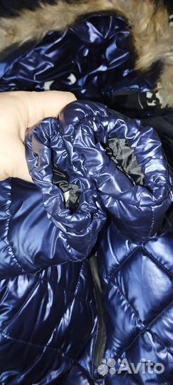 Зимний комбинезон для девочки 92