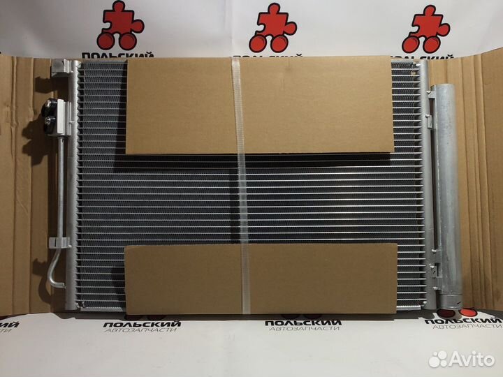 Радиатор кондиционера hyundai solaris 2 rio 4