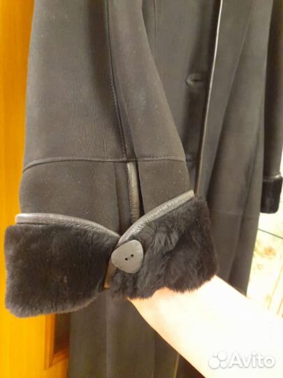 Пальто женское зимнее 52 54 дубленка
