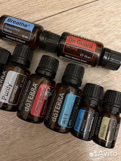Смеси эфирных масел doterra
