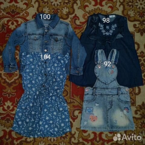 Одежда на девочку 2-5лет