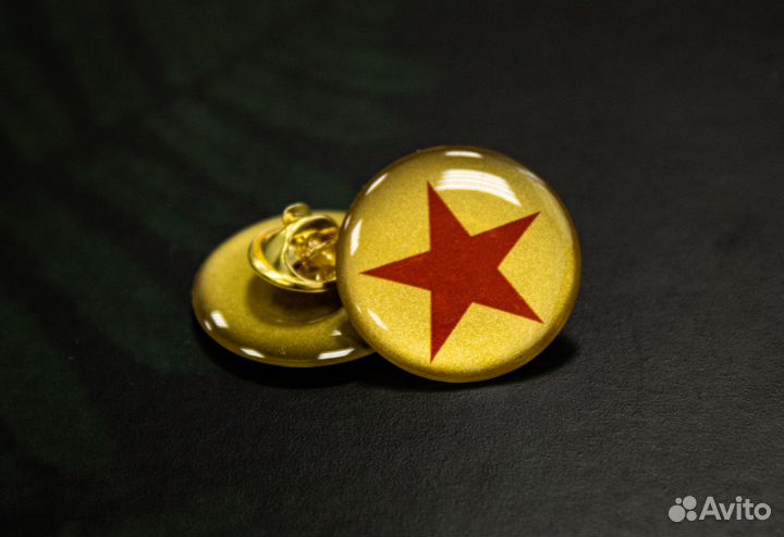 Значок студенческий (заливной) Командир