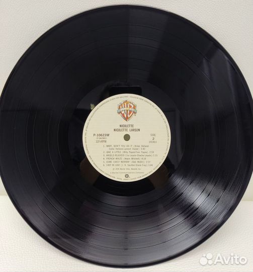 Nicolette Larson - Nicolette LP Japan 1978 NM