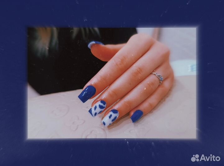 Маникюр наращивание