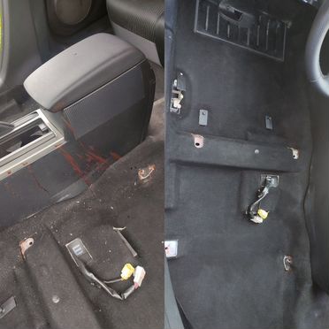Бережная химчистка салона автомобиля