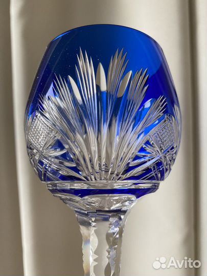 Цветной хрусталь Saint Louis фужер бокал