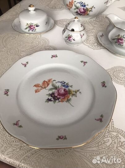 Предметы из столового сервиза, Мейсенский букет