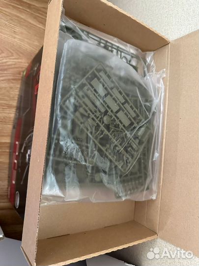 Сборная модель zvezda танк кв-2 новая