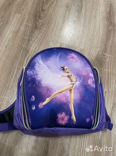 Рюкзак для гимнастики и мяч