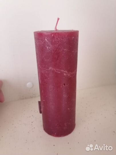 Свеча-столбик «Рустик» 60x160