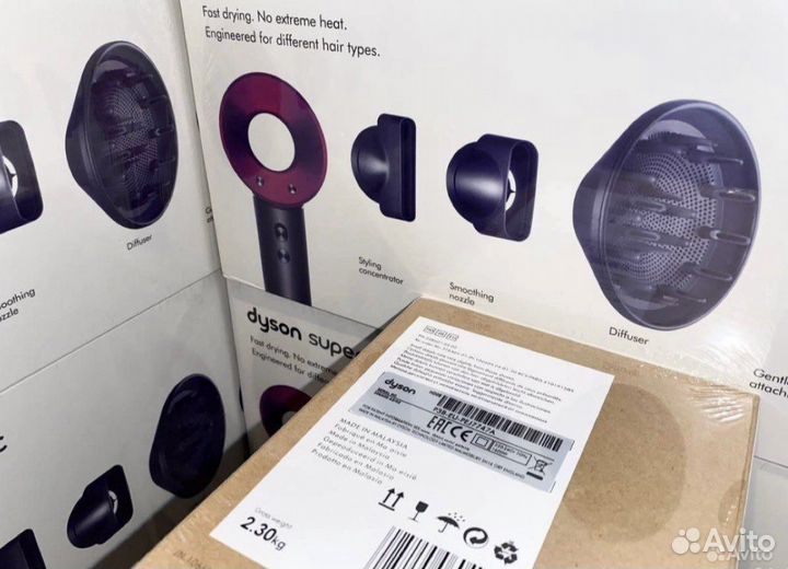 Фен dyson supersonic hd08 малайзия новый гарантия