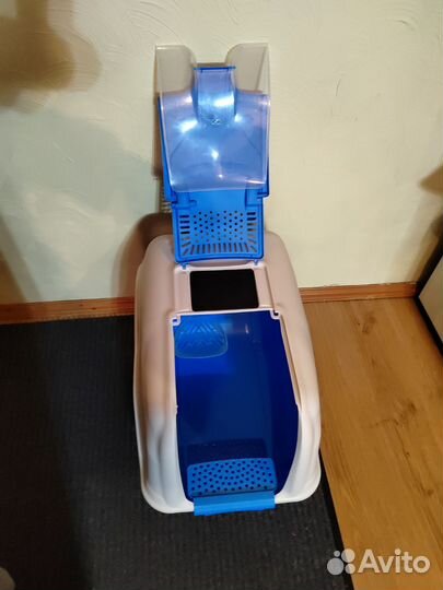 Закрытый лоток для кошек большой