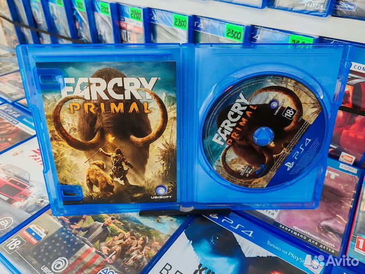Диск Far cry primal ps4/ps5