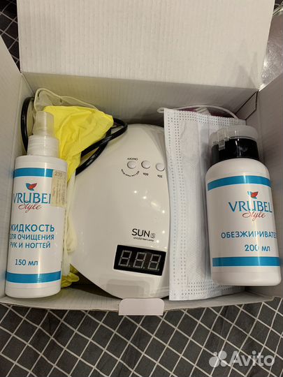 Led/uv лампа для маникюра Sun5 б/у