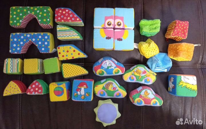 Развивающие игрушки погремушки пакетом