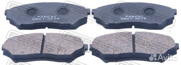 Колодки тормозные 0401H77F Febest
