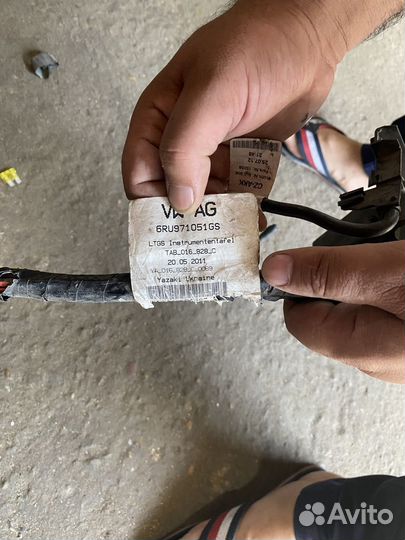 Электропроводка коса подкапотная Volkswagen Polo