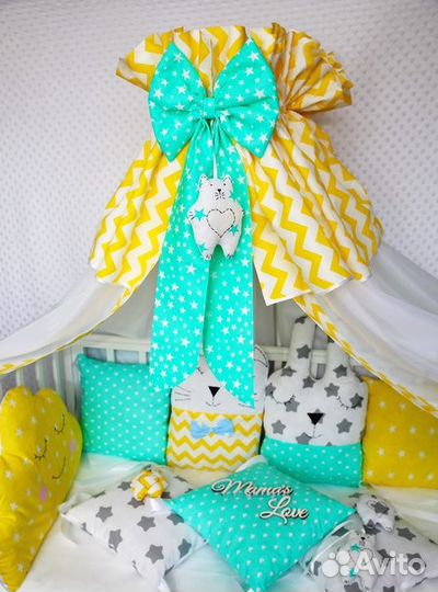 Балдахин и бортики 