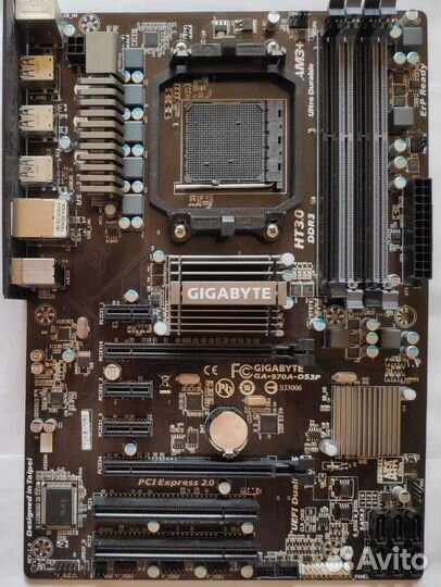 Мат. плата AM3+ Gigabyte GA-970A-DS3P