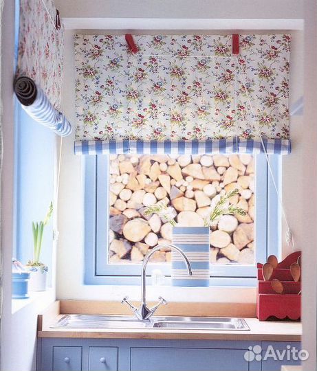 Шторы, римские шторы