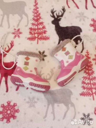 Ботинки на девочку 21 размер